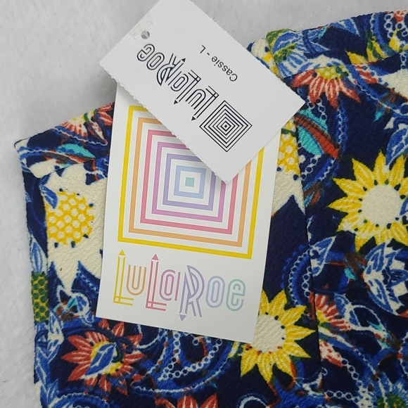 NWT LulaRoe Cassie Pencil Skirt | Women's Size Large - Picture 5 of 6